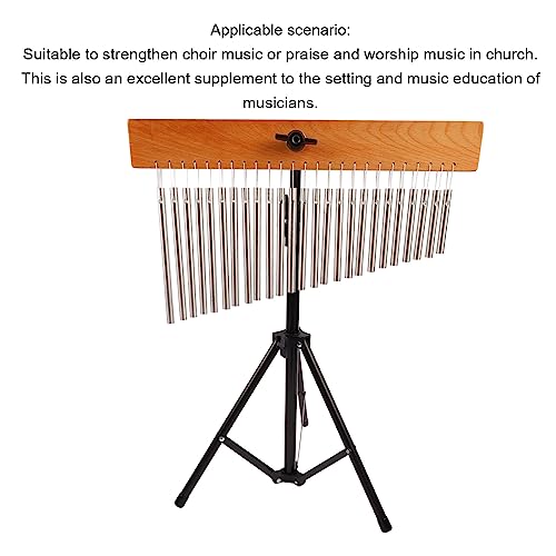 Carrilhão De Vento Para Violino MOUMOUTEN - Carrilhão De Vento De Metal E Madeira, Sinos De Barra De