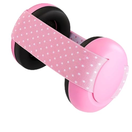 Wffeila Baby Ear Defenders, Newborn Ear Protectors，Baby Ear Defenders with Soft Cushion,Noise Reduction Earmuffs for Infants and Toddlers up to 24 Months, Adjustable Comfortable Headphones Against Hea