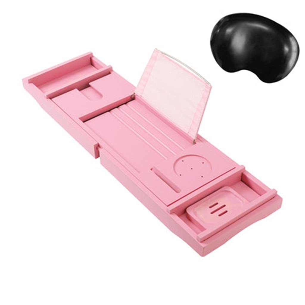 MYUYEE Bathtub Tray Household Bathtub Rack Hotel Immersion Retractable Bathtub Rack Bath Rack Bathtub Tray Bathtub Cover Bathroom Rack Tray (Style B)