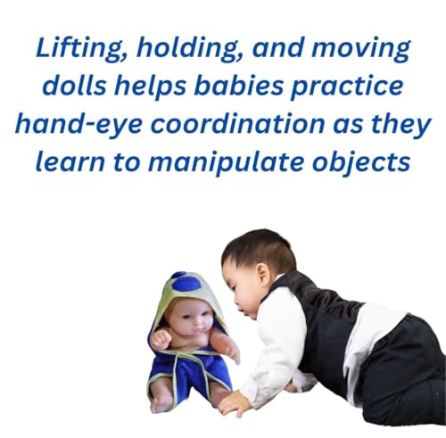 Image of BKDT Marketing Cute Little Baby Boy Doll for Kids /Boys /Girls Moveable Legs & Arms with Removable Clothes Set 21 cm - Birthday /Return Gifts