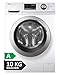 Produktbild Haier SERIE 636 HW100-BP14636N I Frontlader Waschmaschine 10kg I Washing Machine mit A-Effizienz, 1.400 U/Min. & sparsamem Inverter-Motor I Inkl. Vollwasserschutz, Dampffunktion & Mengenautomatik