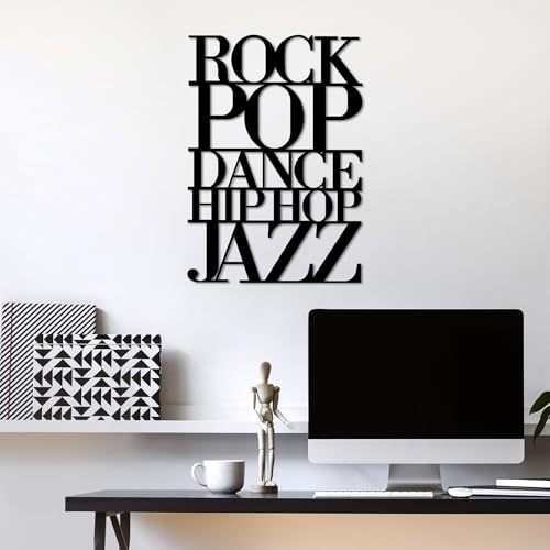 Accessoire mural décoratif métal noir 70x49cm Hanah Home moderne