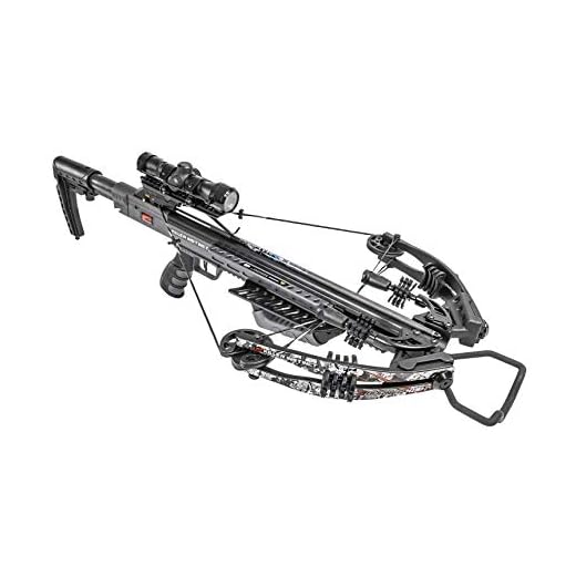 Killer Instinct Burner 415 FPS Crossbow Package (Gray Camo)