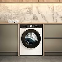 Hisense WF3S9043BW3 Waschmachine mit Dampffunkunktion, 9 kg, 1400 U,min, WiFi, ConnectLife, Power JetWash, Anti-Allergie Programm, Aqua Stop, Auto Wash, Quick Wash, EEK A-30 Prozent – Ansicht 2