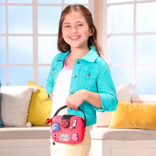 Miraculous Ladybug - Pop n' Swop Purse, with 4 Badges, Handle and Zipper, Lightweight Durable Waterproof Handbag (Wyncor)3