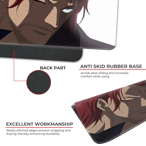 Image of Shunks Intense Close Up Brown Large Mouse Pad - Extended Gaming Mat for PC, Laptop, Desktop, Office & Accessories - 60x30CM Dynamic Motion Mousepad for Desk & Table