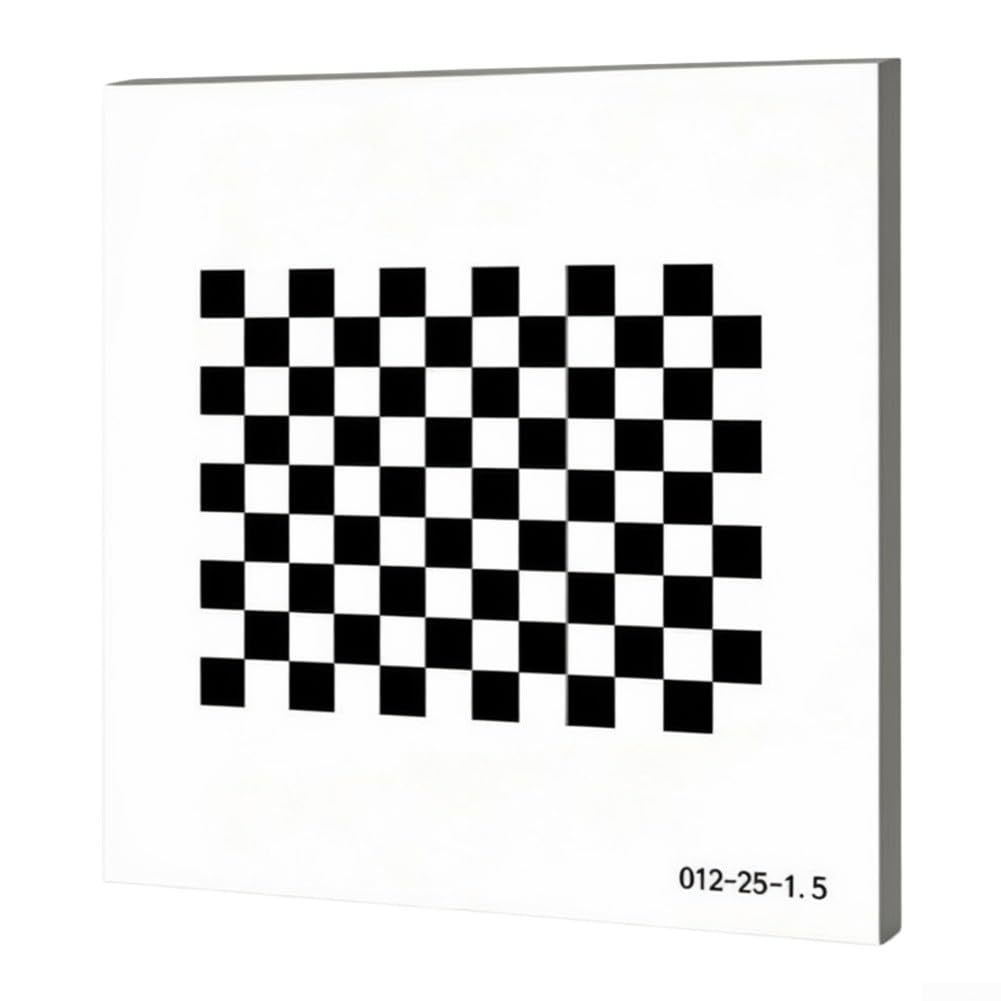 Aluminium Kalibrierungsboard Diffus Schwarz for weiß Aluminium(Q12-50-3)