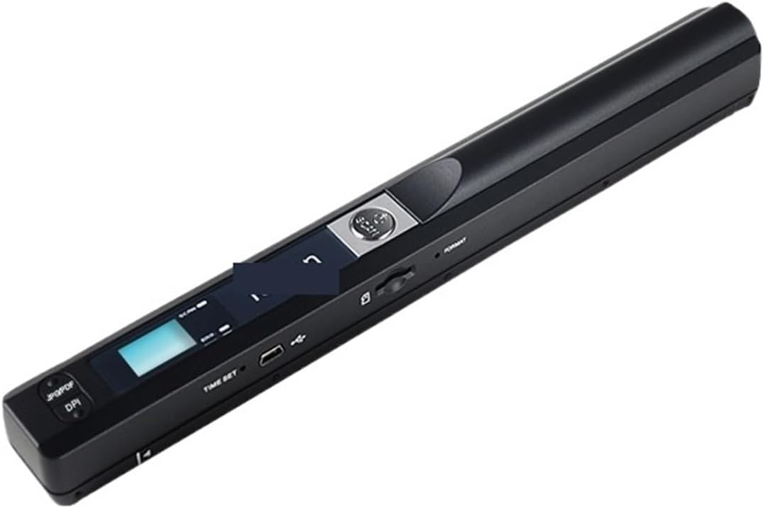 Handheld Scanner A4 Document Book Pen Scanner Portable Colourful Scanner 900DPI JPG PDF Support Visual Teaching Tool