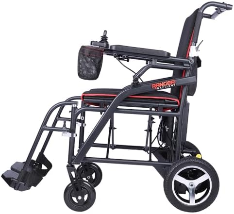 Porto Mobility Ranger Skylight 2024 - Silla de ruedas eléctrica de magnesio súper ligera, plegable, resistente, con doble motorización y potente