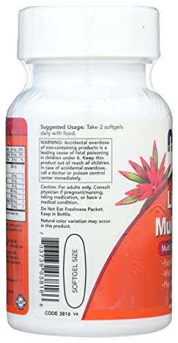 Now Foods Liquid Multi Softgels, 60 Ct #TOP5