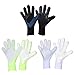 Shurhome Latex Finger Gloves Football Goalkeeper Protective Gear Outdoor Sports Equipment S