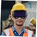 jojofuny Auto-darkening Welding Protective Eyewear for Women Safety Goggles Miller Compatible Industrial Gear