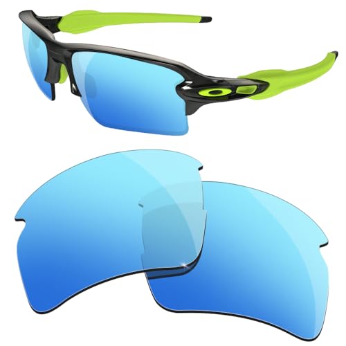 Image of Polarized Replacement Lenses for Oakley Flak 2.0 XL Sunglasses-Multi Options,with Lens Cloth