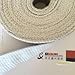 1pcs High Temp Ceramic Fiber Tape - 5M Fireproof Insulation for Industrial Heat Shield, Customizable Dimensions(5mmx100mmx5000mm)