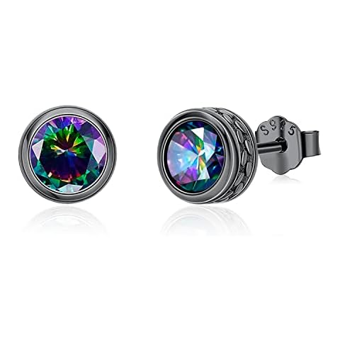 June Alexandrite Sterling Silver Earrings Cover