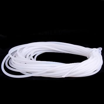 Acrylic Sticks,16.4ft Soft Silicone Round Bar,Diameter 1-6mm Acrylic Hardline Rigid Solid Rod