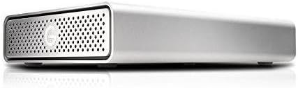G-Technology 2TB G-DRIVE USB 3.0 Desktop External Hard Drive, Silver - Compact, High-Performance Storage - 0G03902-1