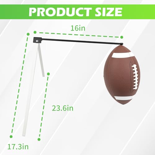 WodGod Football Kicking Tee,Portable Football Tees for Kicking,Kicking Tee,Football Tee,Football Training Equipment for Adult & Youth - Thumbnail 3