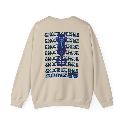 Sainz Inspired Racing Sweatshirt, Motorsports Merch, Racing Team Shirt, Vintage Sweatshirt, Smooth Operator Unisex Sweatshirt2