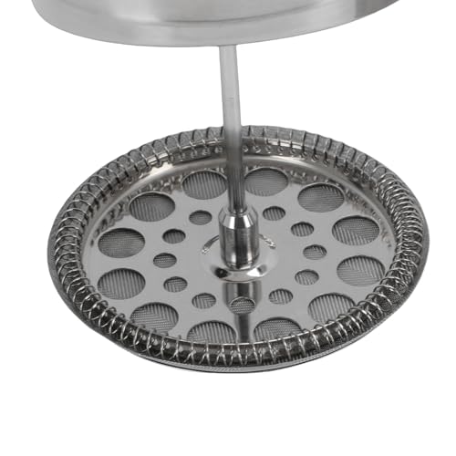 Prensa francesa de acero inoxidable 600ml sin goteo cafetera de doble pared 8