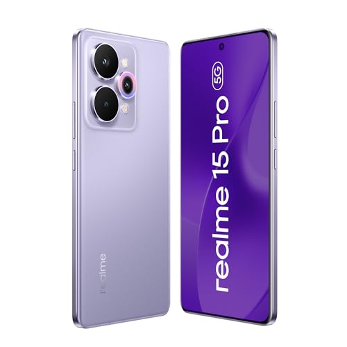 Image of realme 15 Pro 5G (Velvet Green, 12GB RAM, 256GB Storage) | 6.8 inch FHD+ AMOLED 120Hz | 50MP Triple AI Camera | 50MP Selfie | Snapdragon 7 Gen 4 | 7000mAh | 80W Fast Charging | Android 15 | Dual SIM