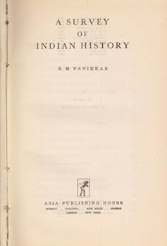 Hardcover A Survey of Indian History Book