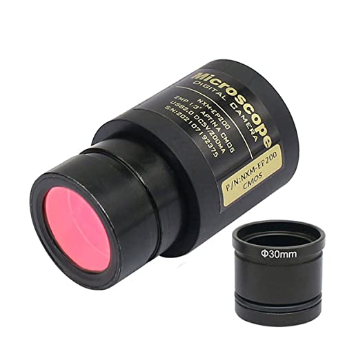 顕微鏡キット 顕微鏡電子接眼レンズ 2.0MP USB カメラ取り付け直径 23.2 ミリメートル 30 ミリメートル 30.5 ミリメートルステレオ顕微鏡 顕微鏡レンズアダプター(Mounting 30mm)