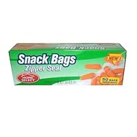 Algopix Similar Product 18 - Wholesale HS Snack Bags 50ct Zipper