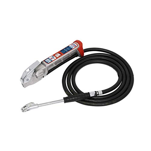 Gonfleur de pneu Sealey SA37/95 tuyau 2,5 m connecteur double à clipser
