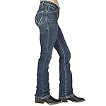 Wrangler Women's Willow Mid Rise Boot Cut Ultimate Riding Jeans - Image 3