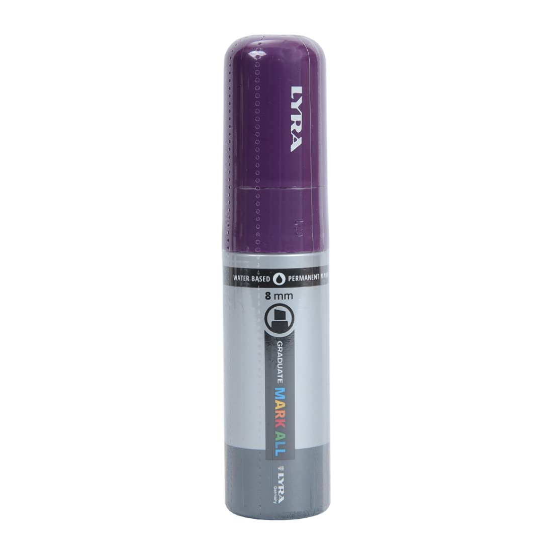 Lyra Graduate Mark All 8.0mm Permanent Art Marker (Violet, Pack of 1)