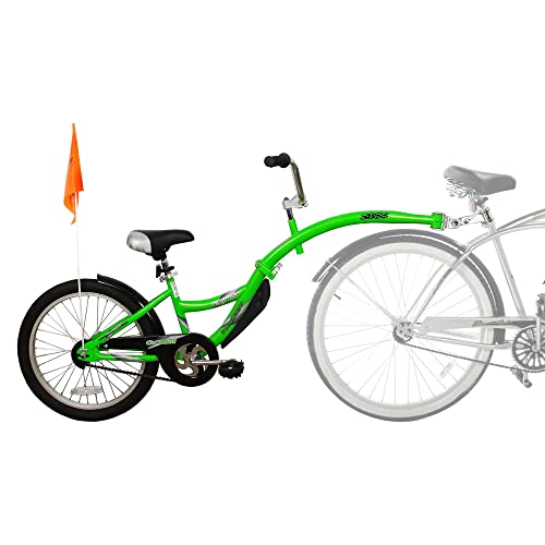 WeeRide 86457 Bicicleta Remolque Copilot, Niños, Verde, M, 20