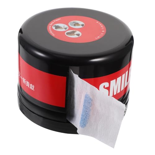 Tira de papel para cuello con caja dispensadora de plástico para barbería 7