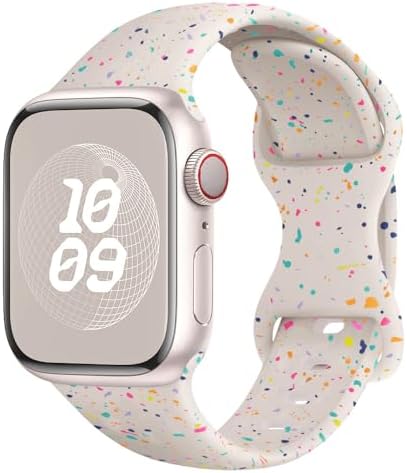 Sport Bands for Apple Watch Band 40mm 41mm 38mm 44mm 45mm 46mm 42...