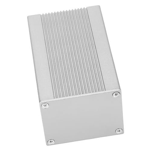 Scatola di Progetto in Alluminio per Elettronica, Custodia in Alluminio 40 * 50 * 80mm Design di Tipo Diviso con Viti, per Progetti Elettronici Fai -da -te