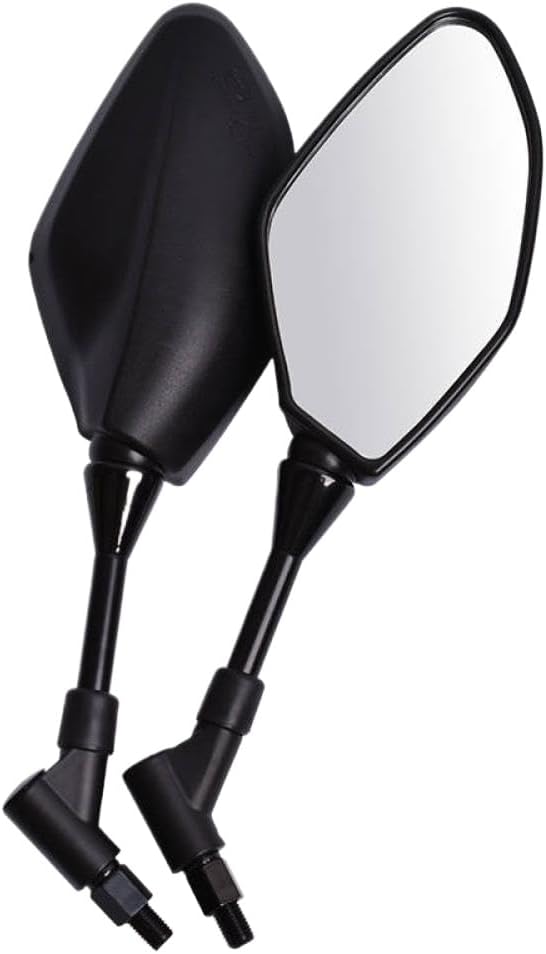 Motorcycle Handle Bar End Rear View Side Mirror Left And Right Aluminum Handlebar Mirrors Compatible With MT 09 MT-09