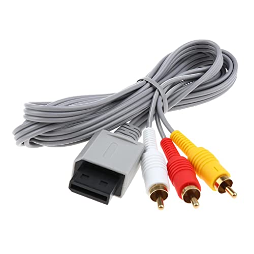 STYLEHEAVEN HD TV Component RCA Audio Video AV Cable Cord Plug for Nintendo Wii U Wii, 5ft| Video Game Accessories | Cables & Adapters||
