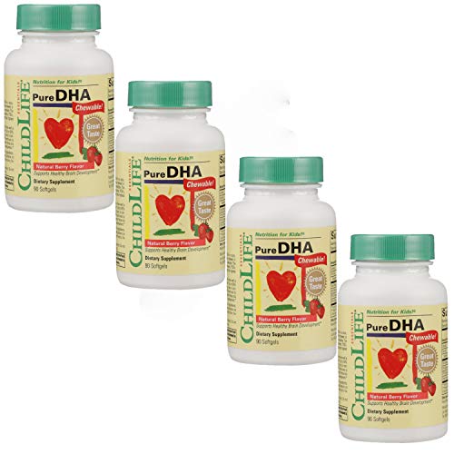 ChildLife Essentials - Pure DHA Soft Gel Capsules for Infants, Babys, Kids, Toddlers