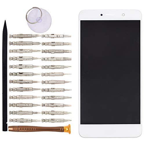 Image of LCD Screen Display Digitizer Touch Panel Without Frame Screen Replacement for Huawei Y7 Nova Lite+ Huawei Ascend XT2(White)