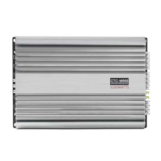 YaeCCC Car Amplifier 4 Channel,Amplifier Car Audio,3200W Car Amp Full Range