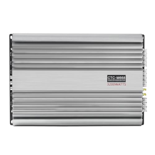 YaeCCC Car Amplifier 4 Channel,Amplifier Car Audio,3200W Car Amp Full Range