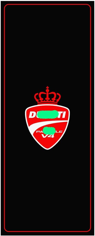 Motorcycle Garage Mat for Ducati Panigale V4 – Fits Panigale V4 Bikes, | Heavy-Duty, Oil-Resistant, Non-Slip Parking Pad & Floor Protector for Garage or Shop, Display Mat for Panigale V4