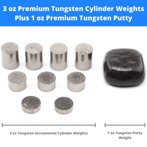 Pinewood Car Derby Weights Tungsten (4 Oz Bundle) #TOP2