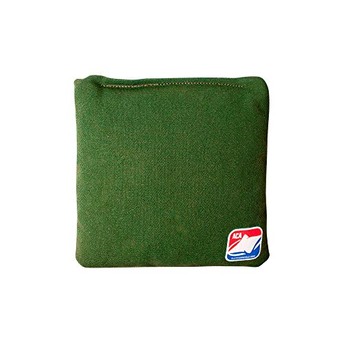 Aca Approved Official Cornhole Bags Classic Corn Filled Regulation 6X6 In Set Of 4 Hunter Green #TOP1