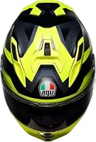 AGV K7 Glimpse Helmet, schwarz/gelb, XL (61/62) – Ansicht 7