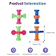 mciskin Bleistift Fidget Spielzeug Spinner,Fidget Bleistift Topper,Bleistift-Fidgets aus Kunststoff,Bunte Fidget Pen Flipper Assorted Fidget Tool Spinner zur Befreiung von Angstzuständen(12Stück)