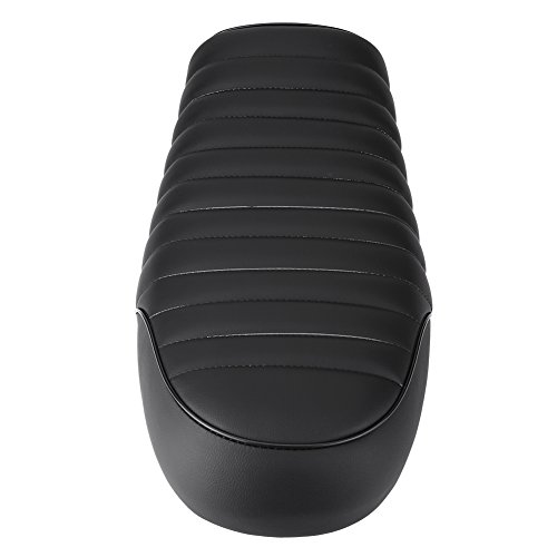 Elerose - Sella universale per sedile da corsa, moto, in pelle, per cambio moto, universale, (D)