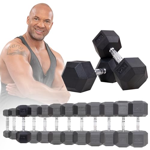 Miweba Sports Hexagon Hanteln HGH100 | 2,5-30kg - 𝐏𝐫𝐨𝐟𝐢...