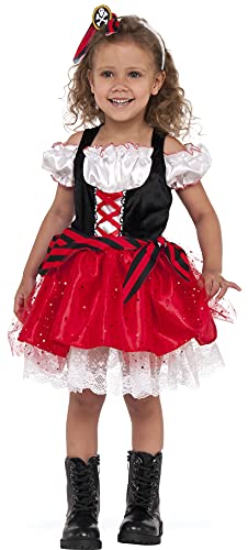 Rubies Costume 630942-L Child's Sweet Pirate Costume, Large, Multicolor