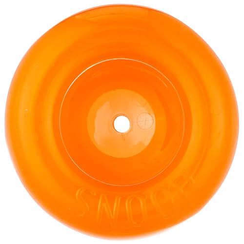 Outward Hound by Planet Dog Snoop Dog Toy TreatDispenser Puzzle Ball Interactive Slow Feeder Medium to Large Dogs Bouncy & Mint-Infused Orange 5